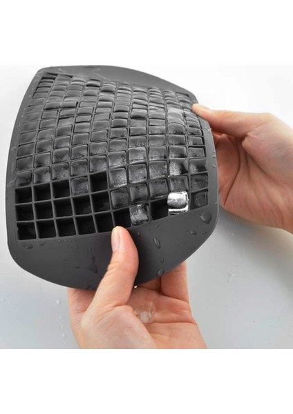 Siyah Silikon Mini Buz Küpü Tepsileri 160 Küçük Buz Küpü Kalıpları Viski Kokteyl Için Kolay Bırakılan Buz Küpü Aracı (Yurt Dışından) modelleri