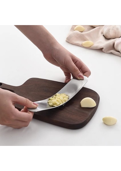 Sans Ouvre - Bouteil 100% Paslanmaz Çelik Sarımsak Presi Sarımsak Kıyma Kıyıcı Kırıcı Baskı Dilimleyici Rende Sıkacağı Mutfak Aletleri (Yurt Dışından) fiyatları