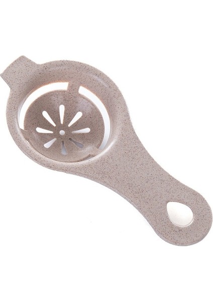 Beigo 1 Adet Düz Renk Yumurta Ayırıcı Güvenli Buğday Samanı Yumurta Bölücü Aracı Plastik Yumurta Beyaz Sarısı Filtre Mutfak Pişirme Ayırıcı Gadget (Yurt Dışından)