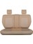 seat Cordoba Uyumlu Yarı Deri Oto Koltuk Kılıfı Ön/arka Set (Roma Seri) Bej 2