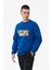 Fullamoda Baskılı Bisiklet Yaka Sweatshirt 3