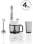 AR1157-B Forte 1000 Watt Multi Blender Seti - Beyaz 2