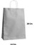 Büküm Saplı Kraft Kağıt Çanta Karton Hediyelik Poşet Torba - Gri - 18X24 Cm. -25 Adetlik 4 Paket 1