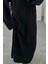 Kadın Siyah Oversize Model Uzun Elbise 2