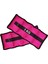 El ve Ayak Bilek Ağırlığı 2x1 kg Kum Torbası Korsesi Ağırlık Kas Güçlendirmek Pilates 1kg Pembe Set 1