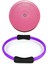 Pilates Egzersiz Çemberi ve Full Tırtıklı Pembe Twister Disk Bel Inceltici Disk Plates Pilates Seti 1