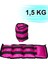 El ve Ayak Bilek Ağırlığı 2x1 ,5 kg Kum Torbası Korsesi Ağırlık Kas Güçlendirmek Pilates 1.5 kg Çift 1
