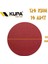 Kupa Yuvarlak Cırt Zımpara 115 mm - P120 Kum - 10 Adet 1