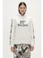 Gwen Hoodie Off-White Beyaz Kapüşonlu Kadın Sweatshirt 1