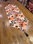 Tuğçe Demir Home Design Bohem Leopar Desen Runner Supla Set 5