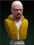 Walter White Breaking Bad Boyalı Büst 18 cm 1