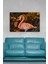 Dijital Baskılı Salon Oturma Odası Mutfak Flamingo Desenli Ahşap Kanvas Tablo AR030415 3