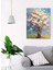 Renkli Soyut Ağaç Dekoratif Kanvas Tablo AR030408 4