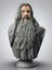 3D HAPPY Gandalf Büst - Figür - Yüzüklerin Efendisi - Lotr - 16 cm 1