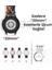 Huawei Watch Gt 3 Elegant Active 42MM Uyumlu 20MM Metal Klips Solo Fiberlink Örgü Kordon 3