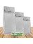 Mat Beyaz Kilitli Flat Bottom 10X25 (250 Gr.) - 50 Adet 1