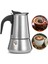 450 ml Paslanmaz Çelik Moka Cezve Soba Espresso Makinesi Moka Latte Filtre Süzgeç Araçları Cafetiere Mocha Kahve Makinesi Pot (Yurt Dışından) 2