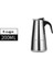 4CUPS-200ML-A 600ML Büyük Kapasiteli Paslanmaz Çelik 304 Moka Pot Kahve Makinesi Soba Üstü Espresso Makinesi Mixpresso Kahve 2-12CUP (Yurt Dışından) 1