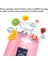 Mavi Taşınabilir Mini Elektrikli Meyve Sıkacağı USB Şarj Meyve Portakal Limon Blender Smoothie Milkshake Makinesi Mutfak Otomatik Taze Sıkacağı (Yurt Dışından) 4
