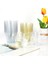 B01 5 Adet/grup Altın Tozu Plastik Bardak 9 Oz Sert Tek Kullanımlık Bardak Plastik Şarap Bardağı Parti Düğün Şarap Bardağı Şeffaf Plastik Bardak (Yurt Dışından) 3