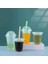 500ML 100 Adet 100 Adet/paket Tek Kullanımlık Plastik Süt Çay Fincanları Içecek Meyve Suyu Bardakları Paket Servisi Olan Restoran Içme Paketi Özelleştirilmiş (Yurt Dışından) 5