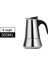 B-300 ml Sıcak Satış 450 ML/600 ml Espresso Makinesi Moka Pot 304 Paslanmaz Çelik Latte Percolator Ofis Aile Partisi Sekizgen Kahve Sürahisi (Yurt Dışından) 1