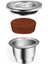 2 Adet Icafilas Paslanmaz Çelik Doldurulabilir Yeniden Kullanılabilir Nespresso Kahve Kapsülü Cafeteira Filtre Essenza Mini ve Citi (Yurt Dışından) 4