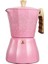 Pembe 2x Soba Üstü Espresso Makinesi - Moka Pot Kahve Makinesi Gazlı Veya Elektrikli Soba Üstü - 3 Bardak Espresso Shot Makinesi (Yurt Dışından) 3