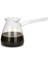 650 ml Isıya Dayanıklı Cam Türk Cezve 500/650 ml Türk Manuel Kahve Makinesi Şeffaf Espresso Kahve Su Isıtıcısı Makinesi Çay (Yurt Dışından) 5