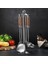 Stil 8 304 Paslanmaz Çelik Gülağacı Ahşap Saplı Mutfak Eşyaları Spatula Kürek Kevgir Ahçı Kaşığı Mutfak Eşyaları Mutfak Eşyası Turner Seti (Yurt Dışından) 3
