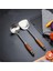 Stil 8 304 Paslanmaz Çelik Gülağacı Ahşap Saplı Mutfak Eşyaları Spatula Kürek Kevgir Ahçı Kaşığı Mutfak Eşyaları Mutfak Eşyası Turner Seti (Yurt Dışından) 4