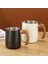 Gümüş 900 ml 600/900 ml Büyük Kapasiteli Paslanmaz Çelik Kahve Sanat Fincan Ahşap Tahıl Saplı Süt Kabarcık Pot Süt Kabarcık Fincan Ev Café Için (Yurt Dışından) 3
