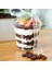 B 50 Adet/paket 200 ml Köpük Fincan Tatlı Puding Tek Kullanımlık Plastik Kek Fincan Tatlı Paketi Pişirme Malzemeleri (Yurt Dışından) 5