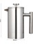 1000ML 1000ML Kahve Makinesi Paslanmaz Çelik Espresso French Press Kahve Makinesi 350/800 ml Çift Duvar Yalıtımlı Kahve Çay Makinesi Pot (Yurt Dışından) 1