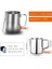 150 ml ve 600 ml Süt Sürahi Frothering Fincan Paslanmaz Çelik Gümüş Kahve Garland Iğne Havlu Temizleme Aracı Seti Barista Craft Latte Cappuccino (Yurt Dışından) 1