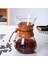 600ML Üzerine Dökün 800ML/600ML/400ML Kahve Makinesi Yeniden Kullanılabilir Paslanmaz Çelik Kalıcı Filtre Manuel Kahve Damlatıcı ile Gerçek Ahşap Kol (Yurt Dışından) 1