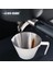 Simli 100ML Espresso Ölçüm Kabı Ölçekli Paslanmaz Çelik Kahve Fincanı Keskin Ağız Saplı Ölçekli Ölçü Kupalar Kahve Kupaları (Yurt Dışından) 4