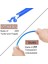 Mavi 12 Adet Yeniden Kullanılabilir Şeffaf Mavi Glitter Pipetler, 9 "uzun Sert Plastik Bardak Temizleme Fırçası ile Pipetler Içme (Yurt Dışından) 5