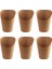 Kahverengi 100 Adet Tek Kullanımlık Take-Out Parti Tatlı Malzemeleri Pişirme Kek Yumurta Puf Patates Kızartması Cips Aperatifler Kraft Kağıt Bardaklar Tutucu, 300 ml ( (Yurt Dışından) 1