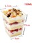 150 ml Sert Kapak 50 Adet Kaşıkla 50 Adet Tatlı Bardakları 150 ml Tek Kullanımlık Mousse Bardak Parti Festivali Için Kapaklı Plastik Bardaklar Puding Dondurma Cupcake Kabı (Yurt Dışından) 5