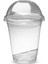 Kapaksız 200ML 100SET Tek Kullanımlık Milkshake Smoothie Bardak Kubbeli Kapaklı Plastik Milkshake Bardak Drinkware Tatlı Içecek Çay Bardağı Yaz (Yurt Dışından) 2
