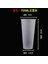 500 ml Sert Yeniden Kullanılabilir Kabarcık Çay Bardağı Tek Kullanımlık Plastik Süt Çay Boba Bardağı Parti Için Tek Kullanımlık Kapaklı ve Saman Verrine Gözlük Kadeh (Yurt Dışından) 5