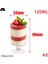10PCS-A5 5/10 Adet Mini Tek Kullanımlık Plastik Bardaklar Tatlı Bardak Temizle Mus Salata Jöle Yoğurt Pişirme Trapez Gıda Kabı Dondurma Fincan (Yurt Dışından) 1