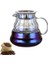 700 ml 300/500/700 ml Cam Kahve Su Isıtıcısı Damla Su Isıtıcısı Cezve Renkli Cam Kahve Su Isıtıcısı Bulut Şekilli Kahve Sunucusu Çaydanlık (Yurt Dışından) 1