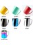 Kırmızı 350 ml Kahve Süt Buharda Köpürtme Sürahi Paslanmaz Çelik Yapışmaz Süt Sürahisi Çekme Çiçek Fincan Kahve Cappuccino Latte Sanat Için Mükemmel (Yurt Dışından) 5