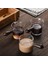 100MLCHUIWEN 50-140ML Çok Stil Ahşap Saplı Espresso Ölçüm Fincan Şerit Şeffaf Süt Sürahisi Mutfak Ölçü Kahve Malzemeleri (Yurt Dışından) 5