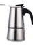 450ML 2/4/6/9 Bardak Kahve Makinesi Pot Paslanmaz Çelik Mocha Espresso Latte Soba Filtre Moka Kahve Makinesi Cezve Mutfak Için (Yurt Dışından) 1