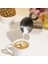 350 ml Çift Ölçekli Yapışmaz Paslanmaz Çelik Süt Köpürtme Sürahi Espresso Kahve Barista Craft Latte Cappuccino Krem Köpürtme Sürahi Sürahi (Yurt Dışından) 5