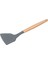 Spatula B Ahşap Saplı Silikon Spatula Mutfak Aletleri Yapışmaz Mutfak Pişirme Gereçleri Kevgir Kaşık Kepçe Kazıyıcı (Yurt Dışından) 1