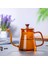 Cafe Barista Gaz Sobası Için 350 ml Amber El Yapımı Cam Gooseneck El Damla Cezve Isıya Dayanıklı Cam Kahve Çay Su Isıtıcısı Üzerine Dökün (Yurt Dışından) 3
